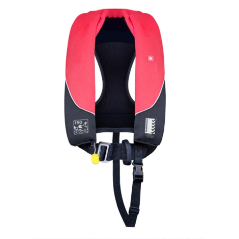 BURKE NAVIGATOR 150N MANUAL INFLATABLE LJ WITH HARNESS