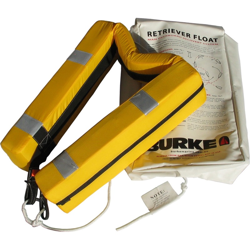 BURKE – RETRIEVER FLOAT LIFESLING WITH STOW BAG