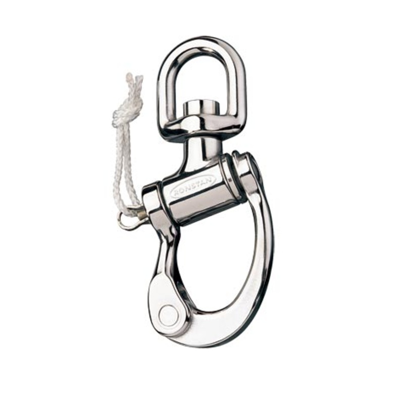 RONSTAN SNAP SHACKLE TRUNNION SMALL BALE 150MM