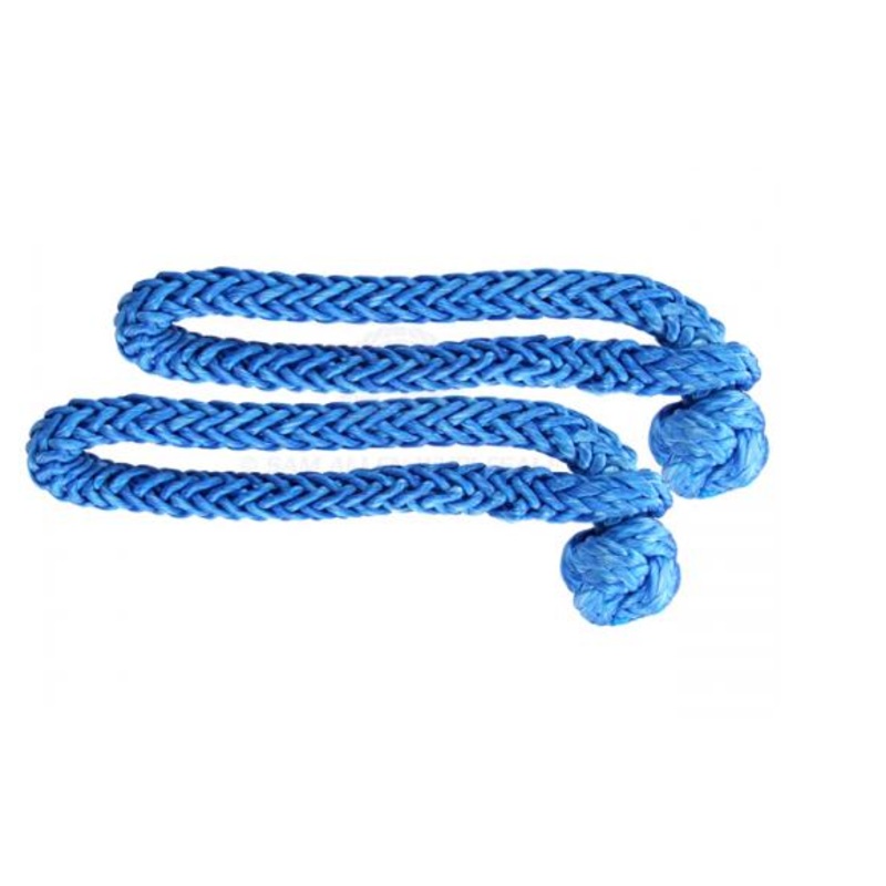 SOFT SHACKLE 10MM X 150MM – BREAKING STRENGTH -8100KG BLUE – PAIR