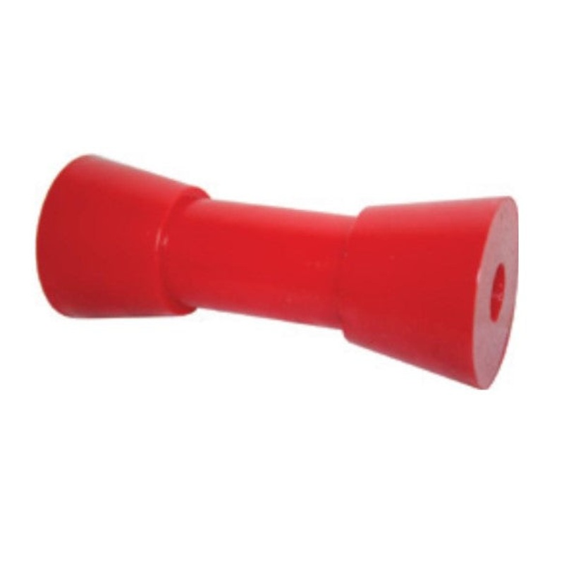 TRAILER ROLLER POLY RED SYDNEY KEEL –  150MM