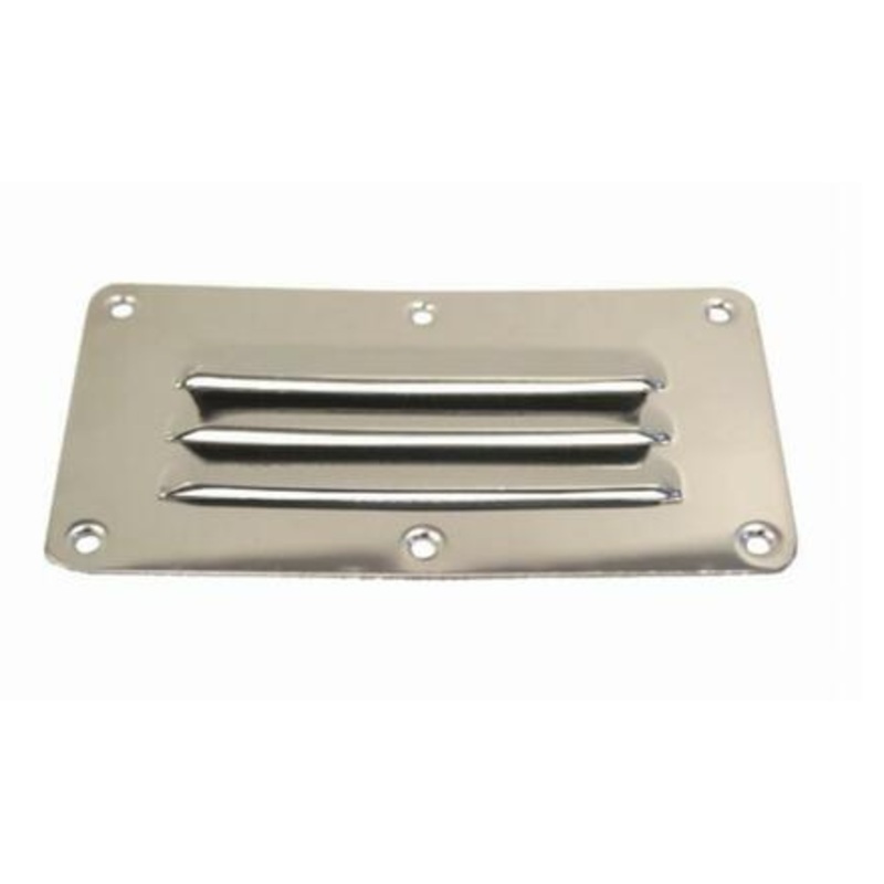 VENT-LOUVRE STAINLESS STEEL 127MM X 65MM
