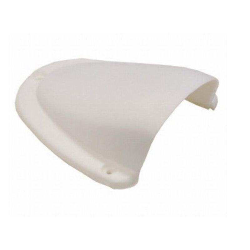 VENTILATION SCOOP – NYLON COVER – LARGE – WHITE