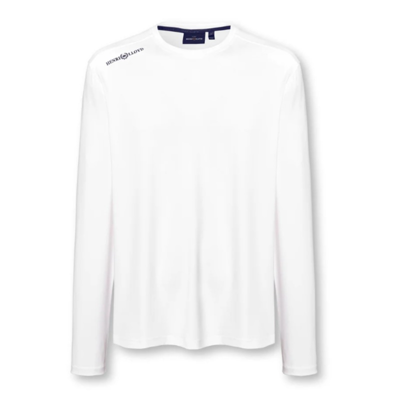 HENRI LLOYD DRI-FAST LONG SLEEVE TEE – WHITE