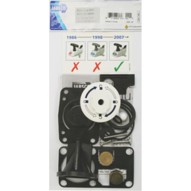 JABSCO SERVICE KIT A MANUFACTURED 1998 -07 J15-200
