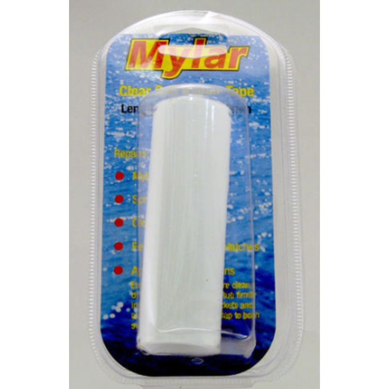 MYLAR CRYSTAL CLEAR SAIL REPAIR TAPE 100MM X 3M