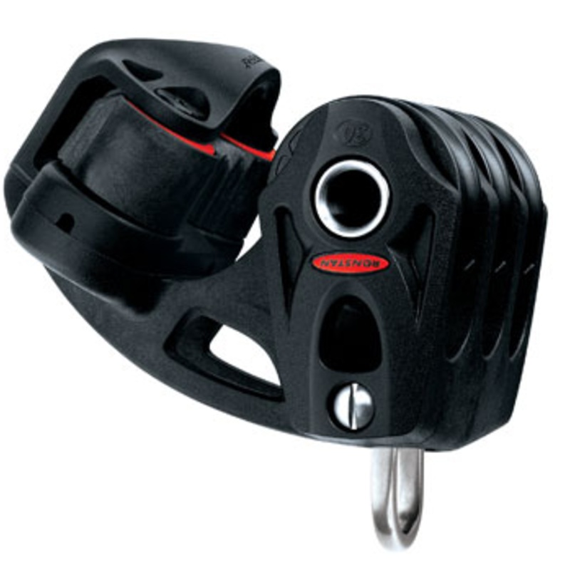 RONSTAN S30 BB ORBIT BLOCK TRIPLE WITH CLEAT