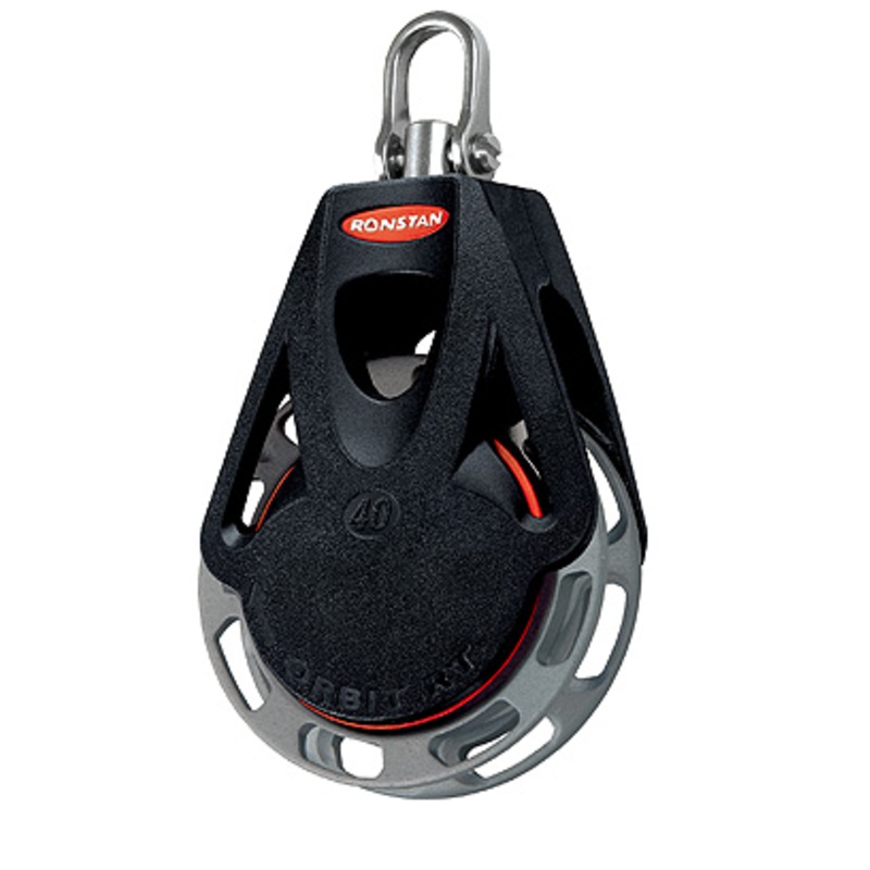 RONSTAN SERIES 40 AUTO / MANUAL RATCHET ORBIT BLOCK – SWIVEL HEAD