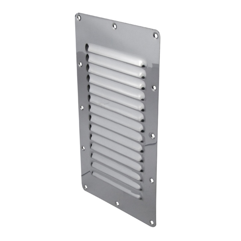 SS LOUVRE VENT W 127MM X H 228MM