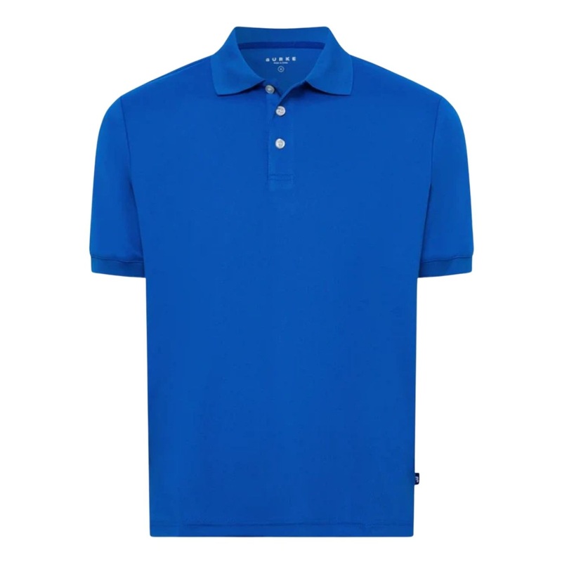 BURKE SHORT SLEEVE CREW POLO – BLUE