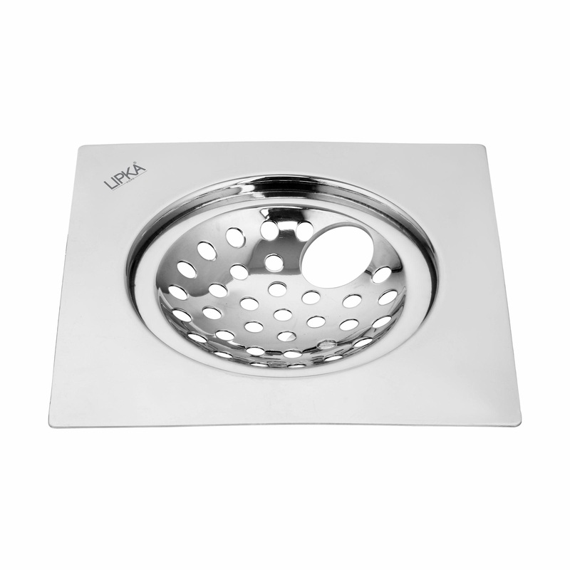 EON Square Flat Cut Floor Drain (6 x 6 Inches) with Hole – LIPKA