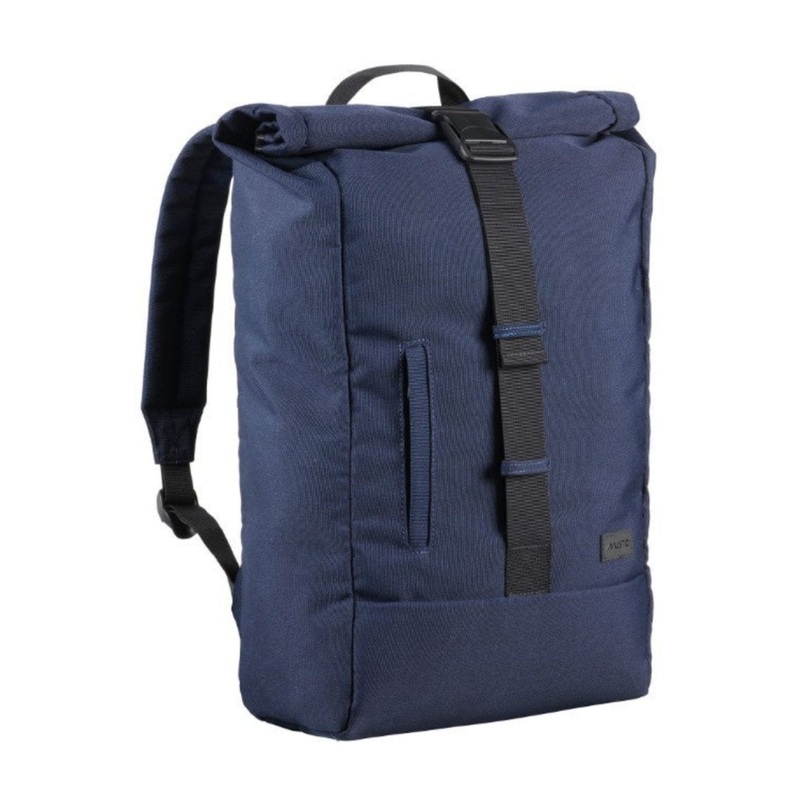 MUSTO CANVAS ROLL TOP BAG – NAVY