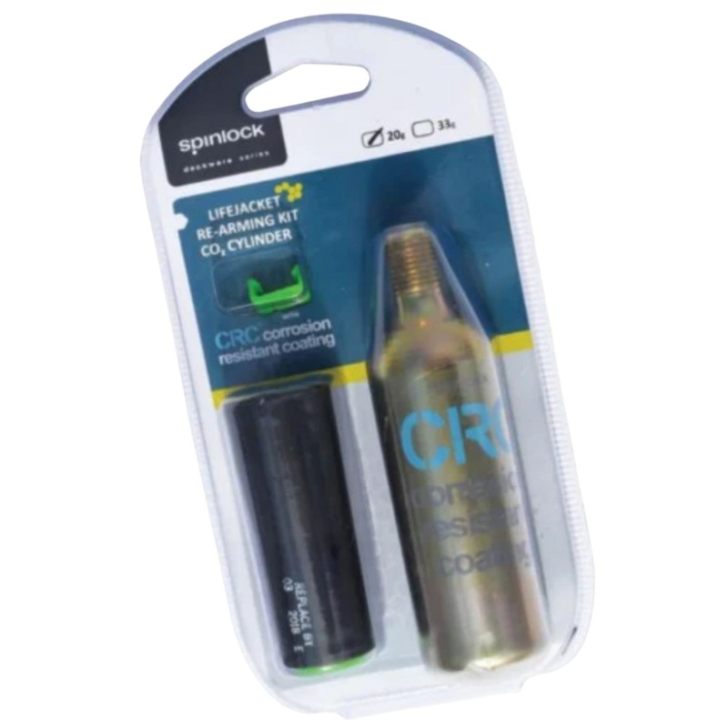 SPINLOCK CENTO LIFEJACKET RE-ARMING KIT (20g CYLINDER)