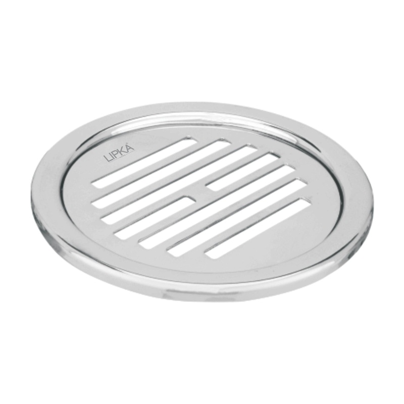 Eon Round Floor Drain with Golden Classic Jali (5 inches) – LIPKA