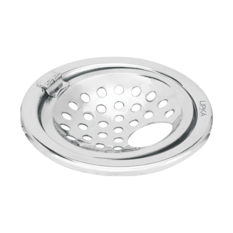 Eon Round Floor Drain with Hinge & Hole (5 inches) – LIPKA
