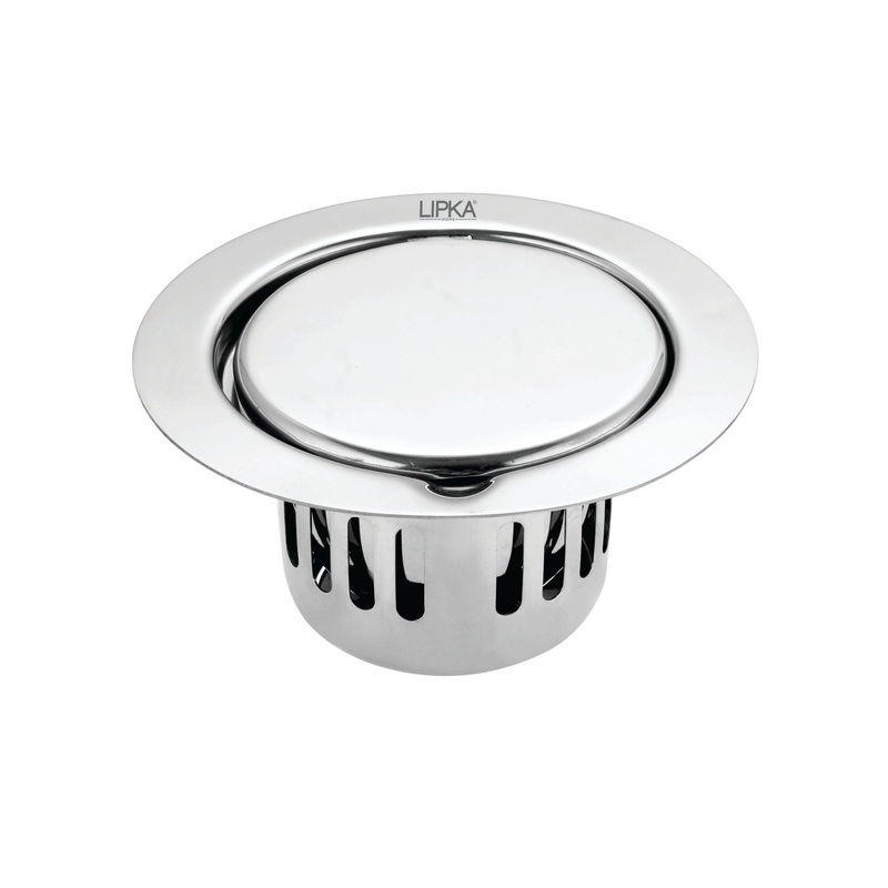 Full Moon Round Floor Drain (5.5 inches) with Cockroach Trap – LIPKA