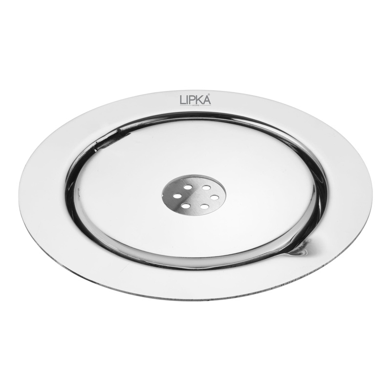 Gemini Round Floor Drain with Jali & Hole (5 inches) – LIPKA