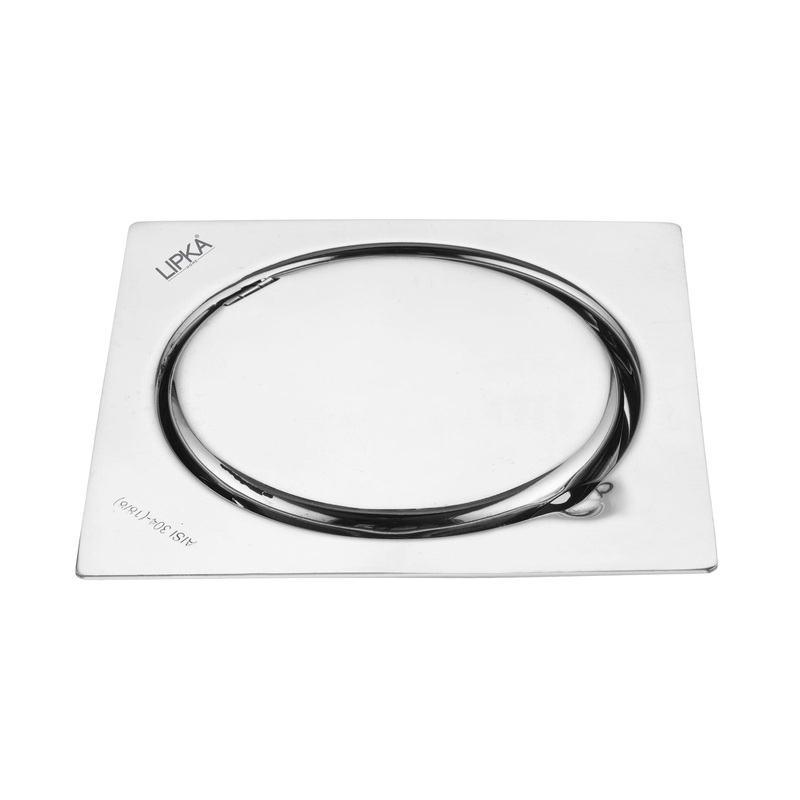 Gemini Square Floor Drain with Jali (5.5 x 5.5 Inches) – LIPKA
