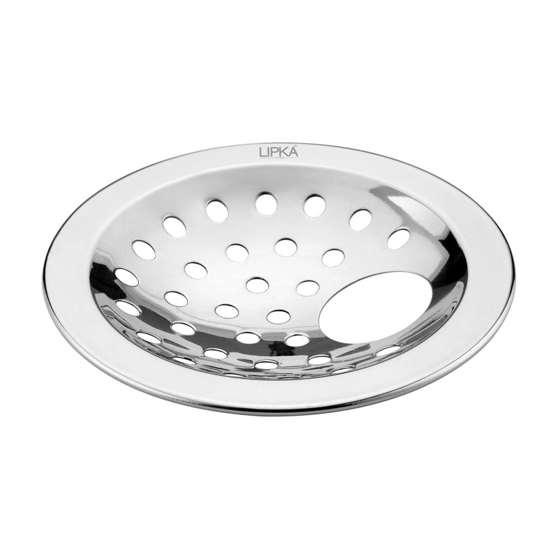 Heavy Snow Round Flat Cut Floor Drain with Hole (5 inches) – LIPKA