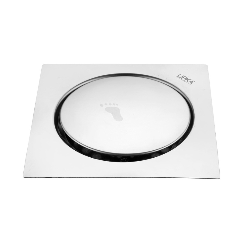 Pop-up Square Floor Drain with Water Seal (6 x 6 Inches) – LIPKA
