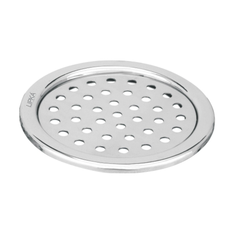 Eon Round Floor Drain with Plain Jali (5 inches) – LIPKA