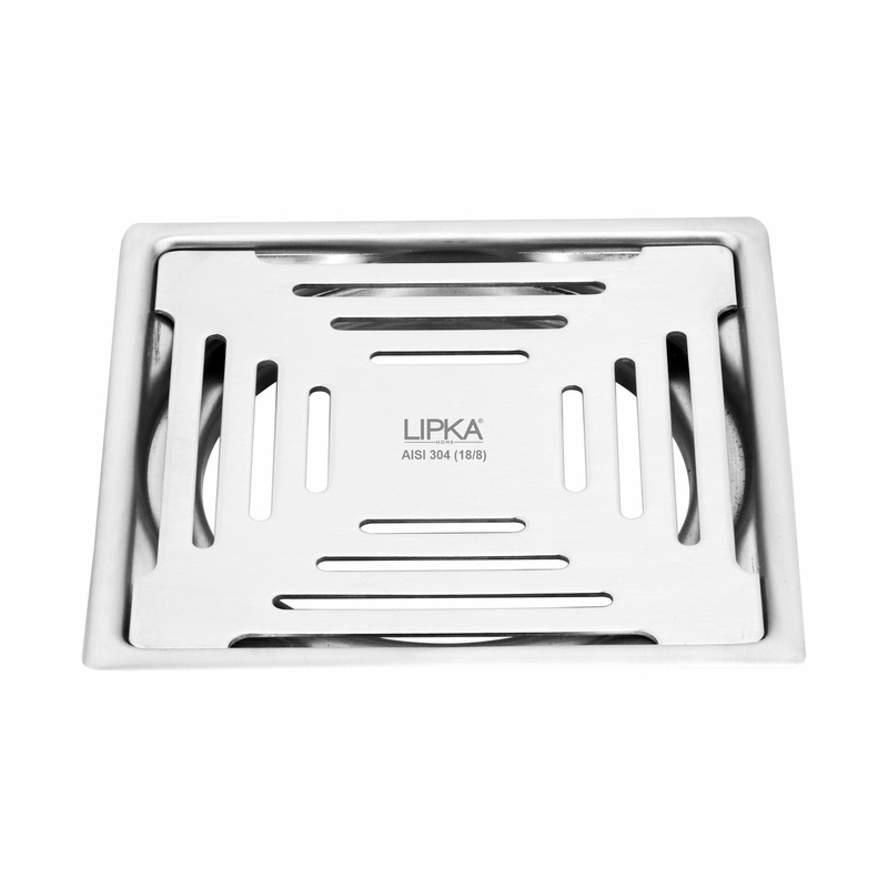 Green Exclusive Square Flat Cut Floor Drain (5 x 5 Inches) – LIPKA