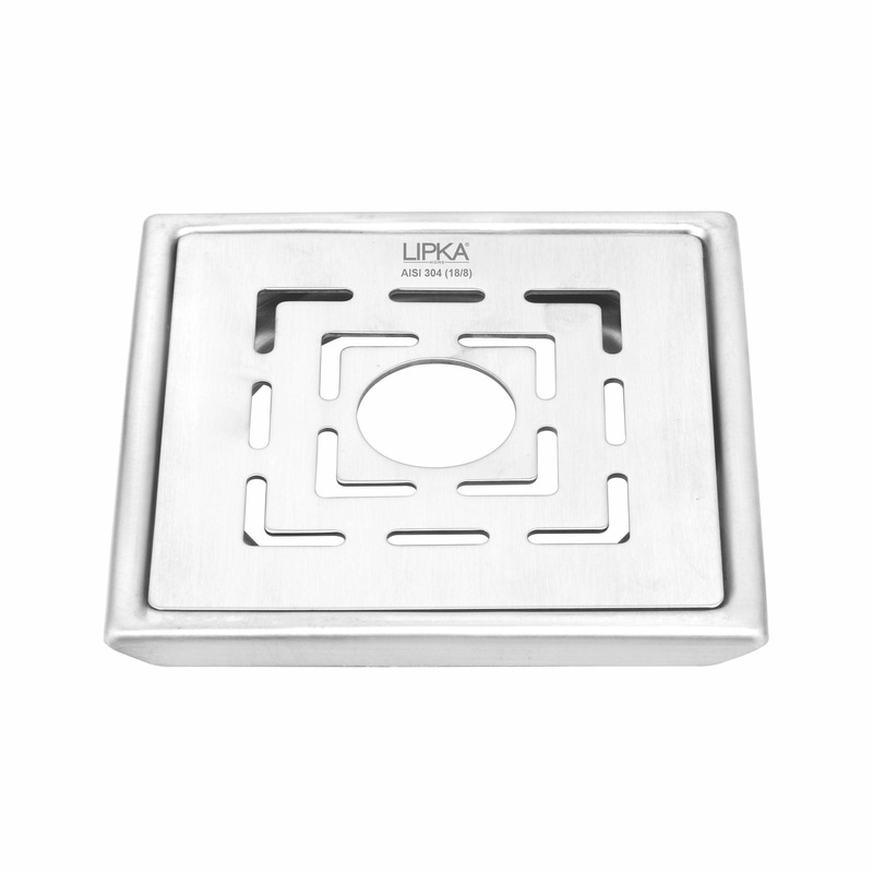 Orange Exclusive Square Floor Drain (5 x 5 Inches) with Hole – LIPKA