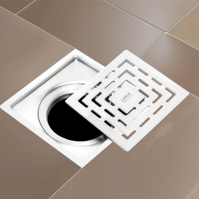 Orange Exclusive Square Floor Drain (6 x 6 Inches) – LIPKA