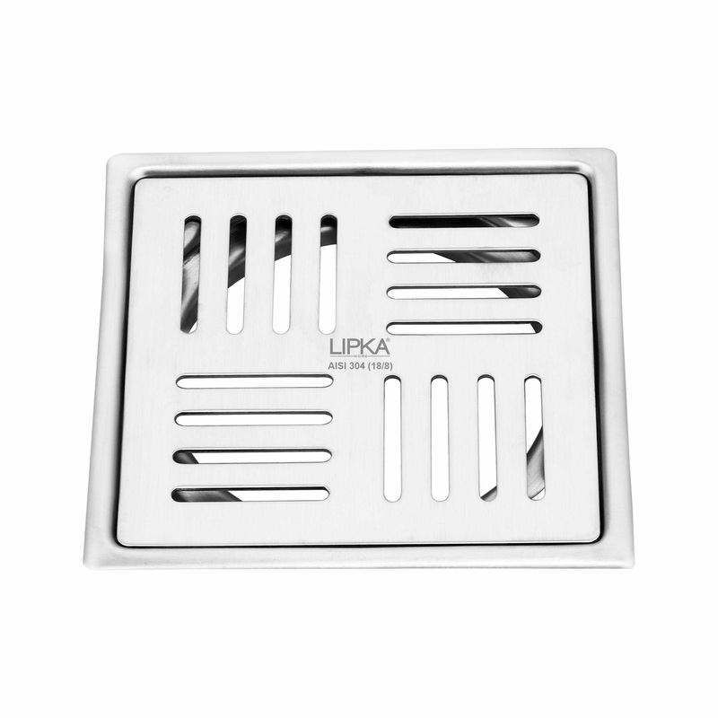 Pink Exclusive Square Flat Cut Floor Drain (6 x 6 Inches) – LIPKA