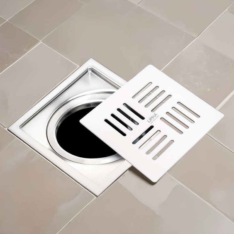 Pink Exclusive Square Floor Drain (6 x 6 Inches) – LIPKA