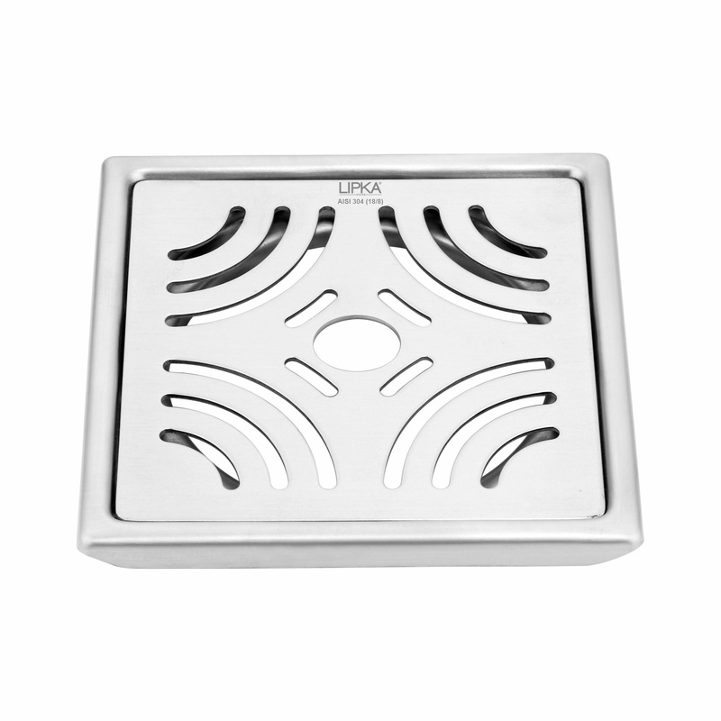Purple Exclusive Square Floor Drain (6 x 6 Inches) with Hole – LIPKA