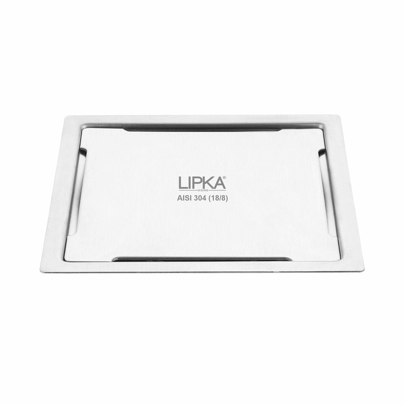 Yellow Exclusive Square Flat Cut Floor Drain (6 x 6 Inches) – LIPKA