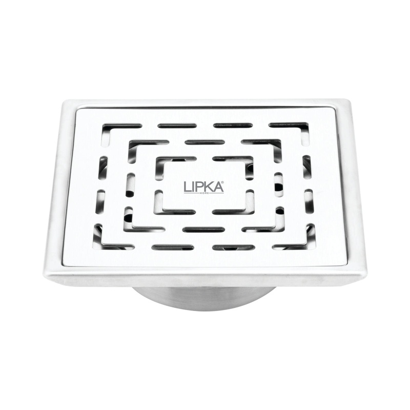 Orange Exclusive Square Floor Drain (5 x 5 Inches) with Cockroach Trap – LIPKA