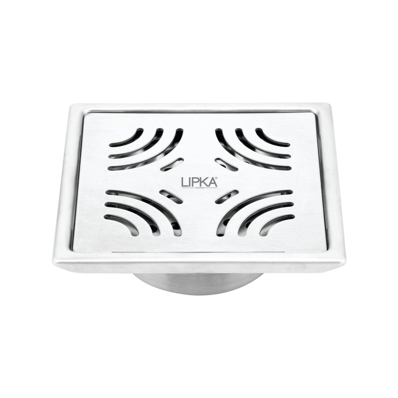 Purple Exclusive Square Floor Drain (6 x 6 Inches) with Cockroach Trap – LIPKA