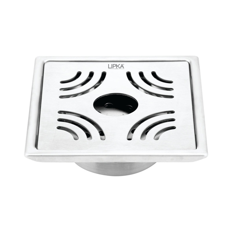 Purple Exclusive Square Floor Drain (6 x 6 Inches) with Hole & Cockroach Trap – LIPKA
