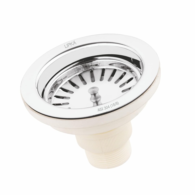 Round 304-Grade Kitchen Sink Coupling (4 Inches) – LIPKA