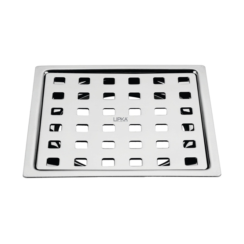 Delta Deluxe Square Flat Cut Floor Drain (6 x 6 Inches) – LIPKA