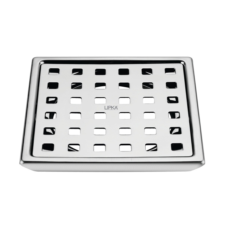 Delta Deluxe Square Floor Drain (5 x 5 Inches) – LIPKA