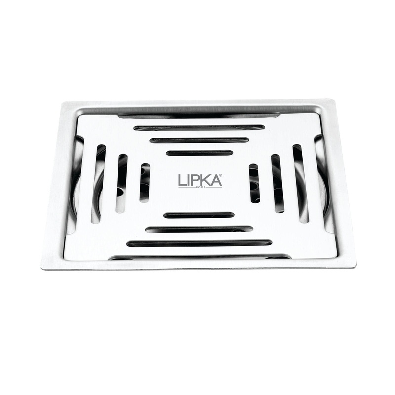 Echo Deluxe Square Flat Cut Floor Drain (5 x 5 Inches) – LIPKA