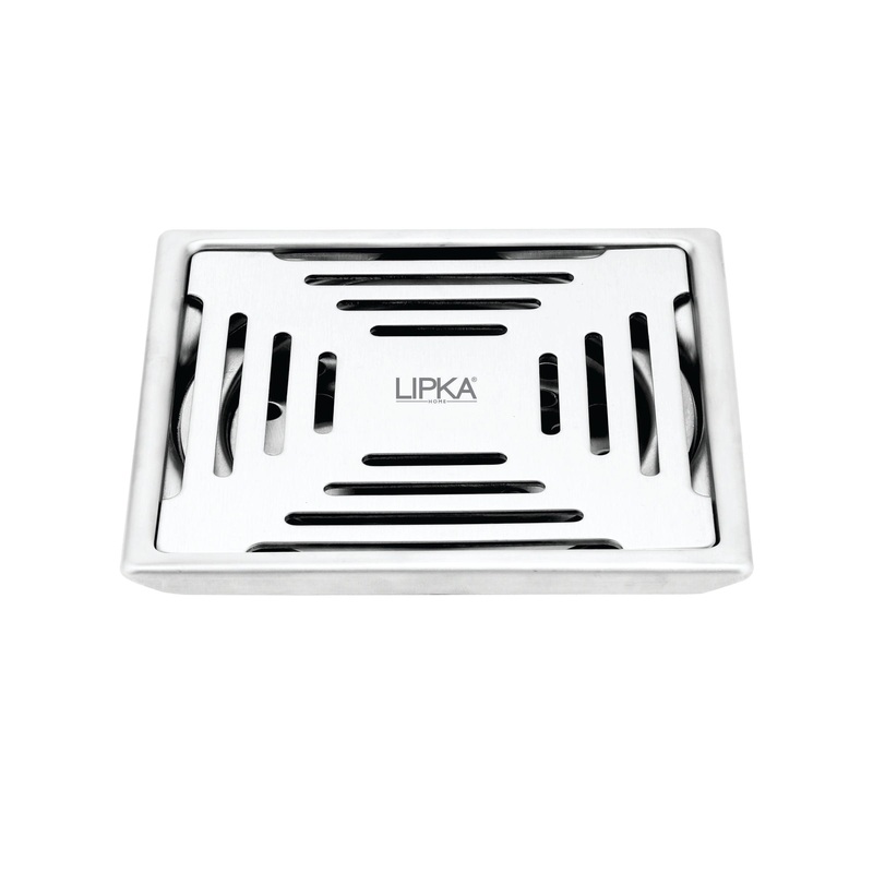 Echo Deluxe Square Floor Drain (6 x 6 Inches) – LIPKA