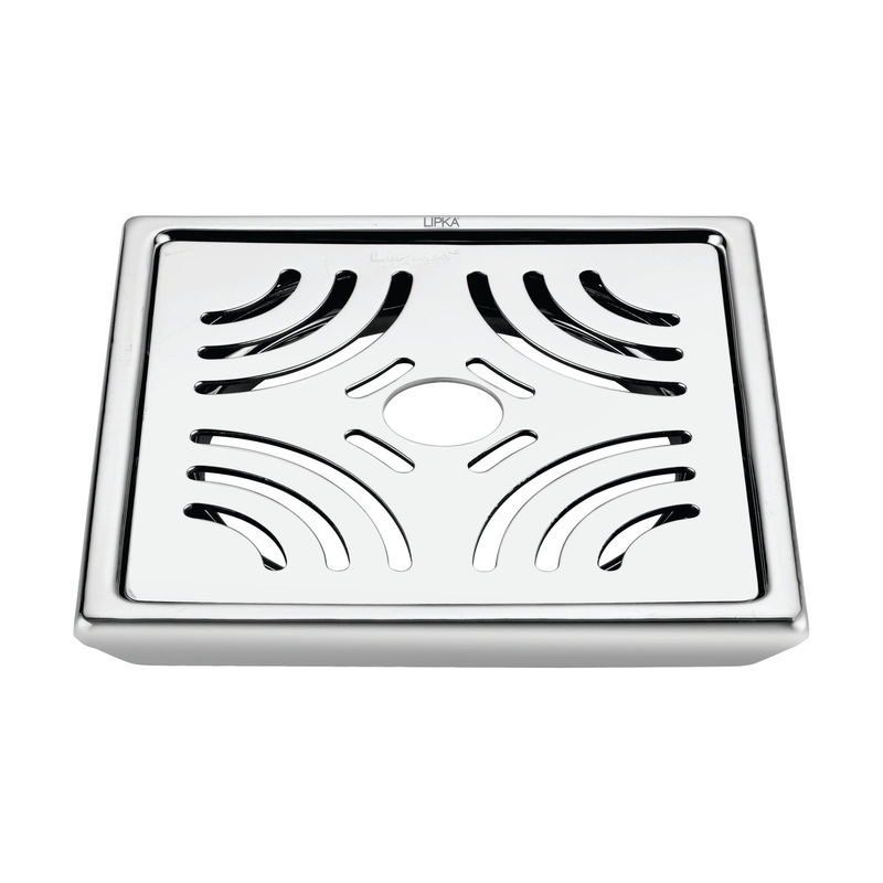 Gamma Deluxe Square Floor Drain (6 x 6 Inches) with Hole – LIPKA