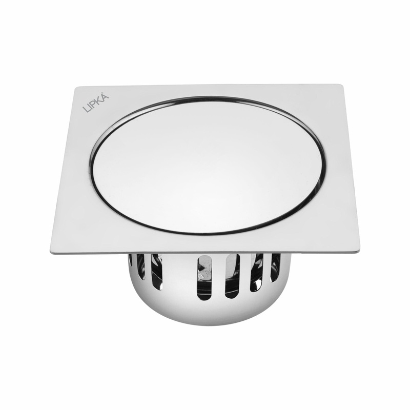 Pop-up Square Floor Drain (5.5 x 5.5 Inches) with Cockroach Trap – LIPKA