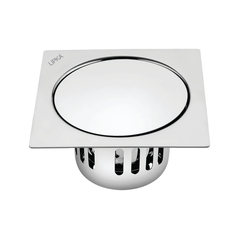 Pop-up Square Floor Drain (6 x 6 Inches) with Cockroach Trap – LIPKA