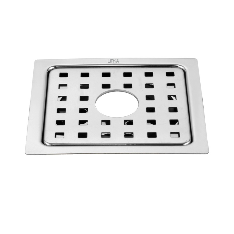 YU Square Floor Drain (5 x 5 Inches) with Hole – LIPKA