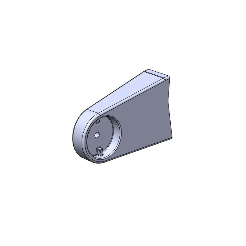 Handle Left End Cap With Hardware (Model 6719, 26719, 6619, 16619 (2012-Matte Blk)) – Kit