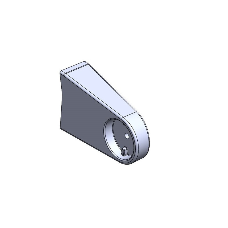 Handle Right End Cap With Hardware (Model 6719, 26719, 6619, 16619 (2012-Matte Blk)) – Kit