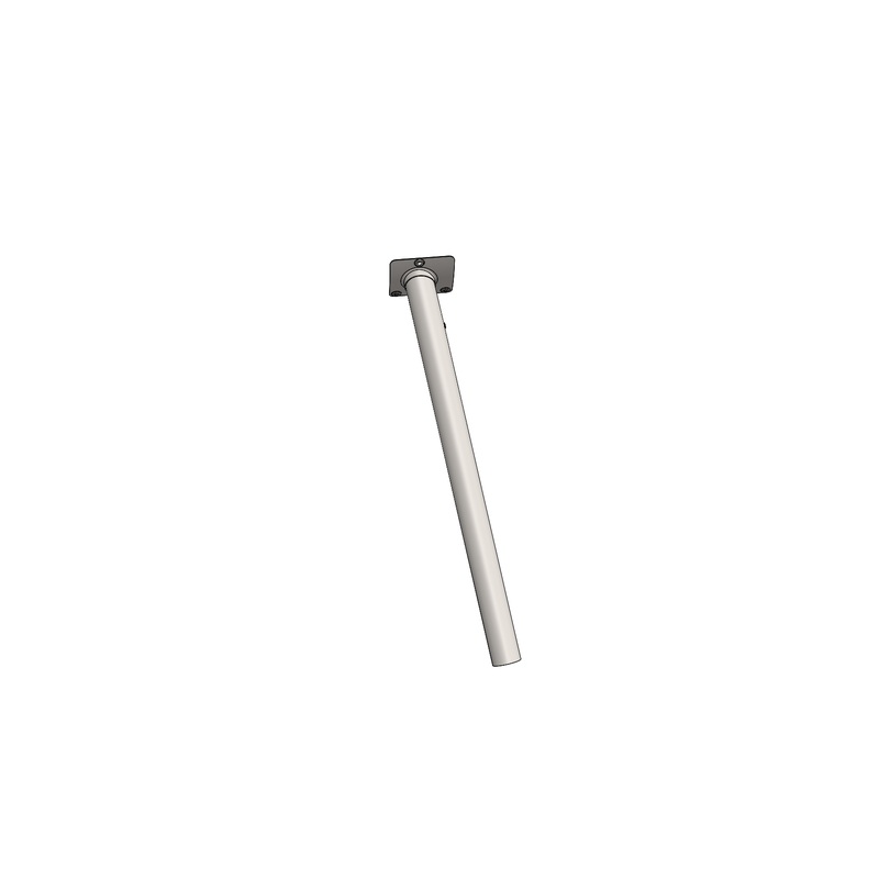 Leg Cart Leg, Long, Front, 1733