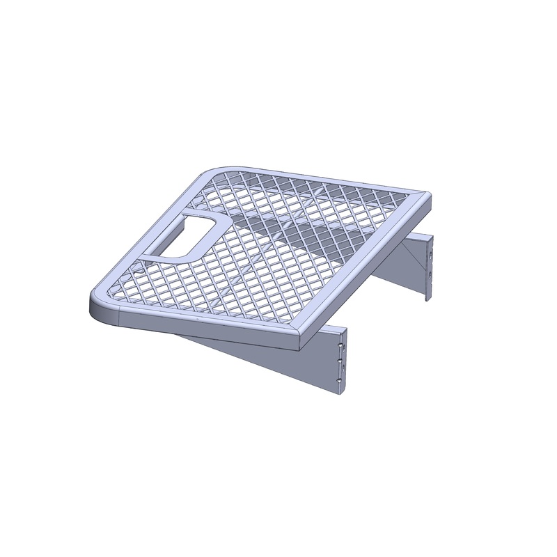 Metal Side Shelf (2735)