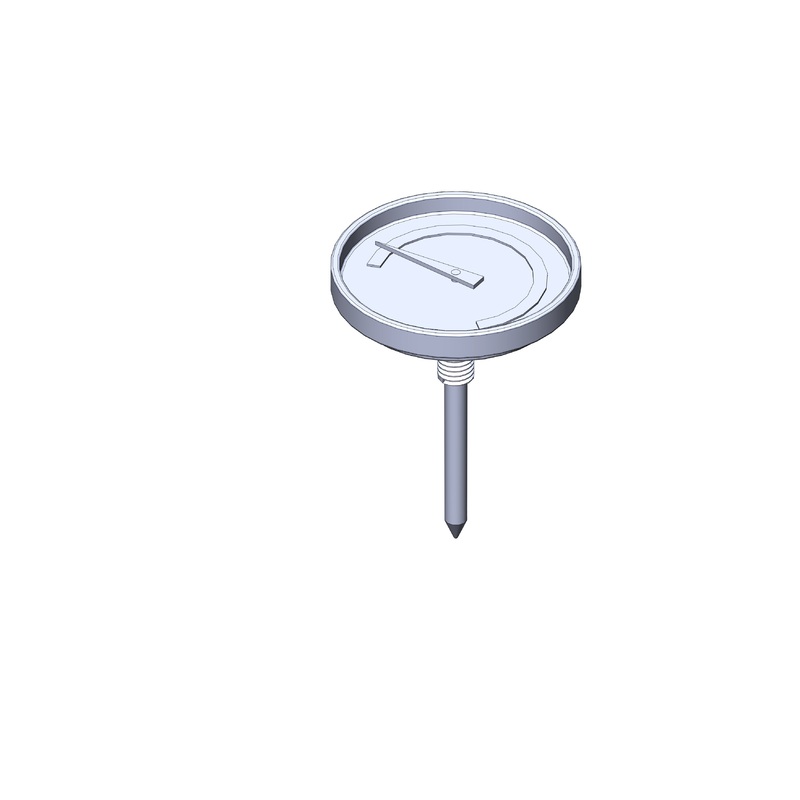 Thermometer With Wingnut
