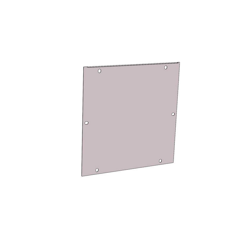 Kit, Bottom Half Hopper Rear Cover, Gravity Fed